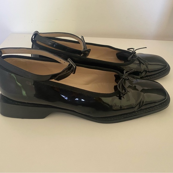 Chanel vintage interlocking CC Ballet Flats - Picture 2 of 6